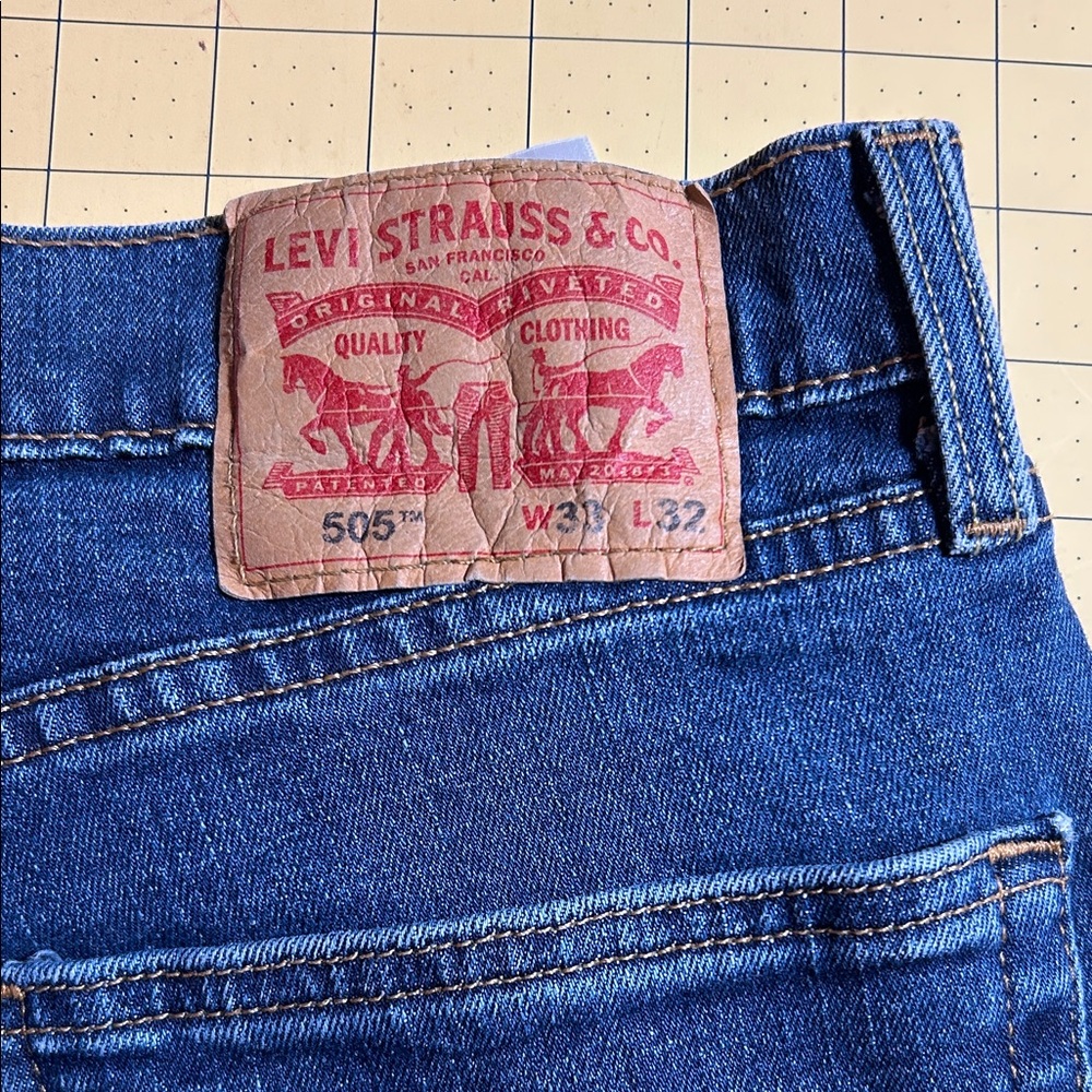 Levi's Classic Straight Blue Jeans